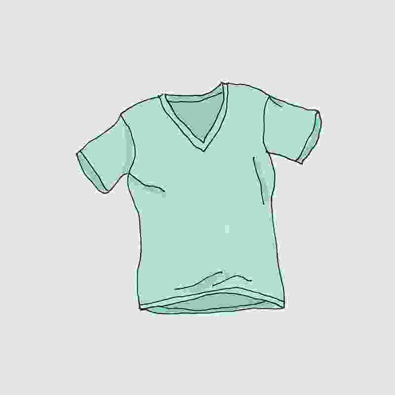 V-Neck T-Shirt - obrazek 2